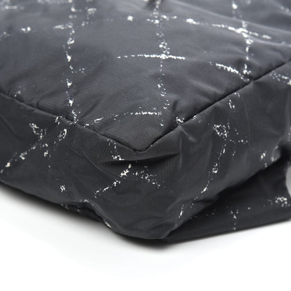 Chanel Nylon Travel Backpack Black 9 of 9