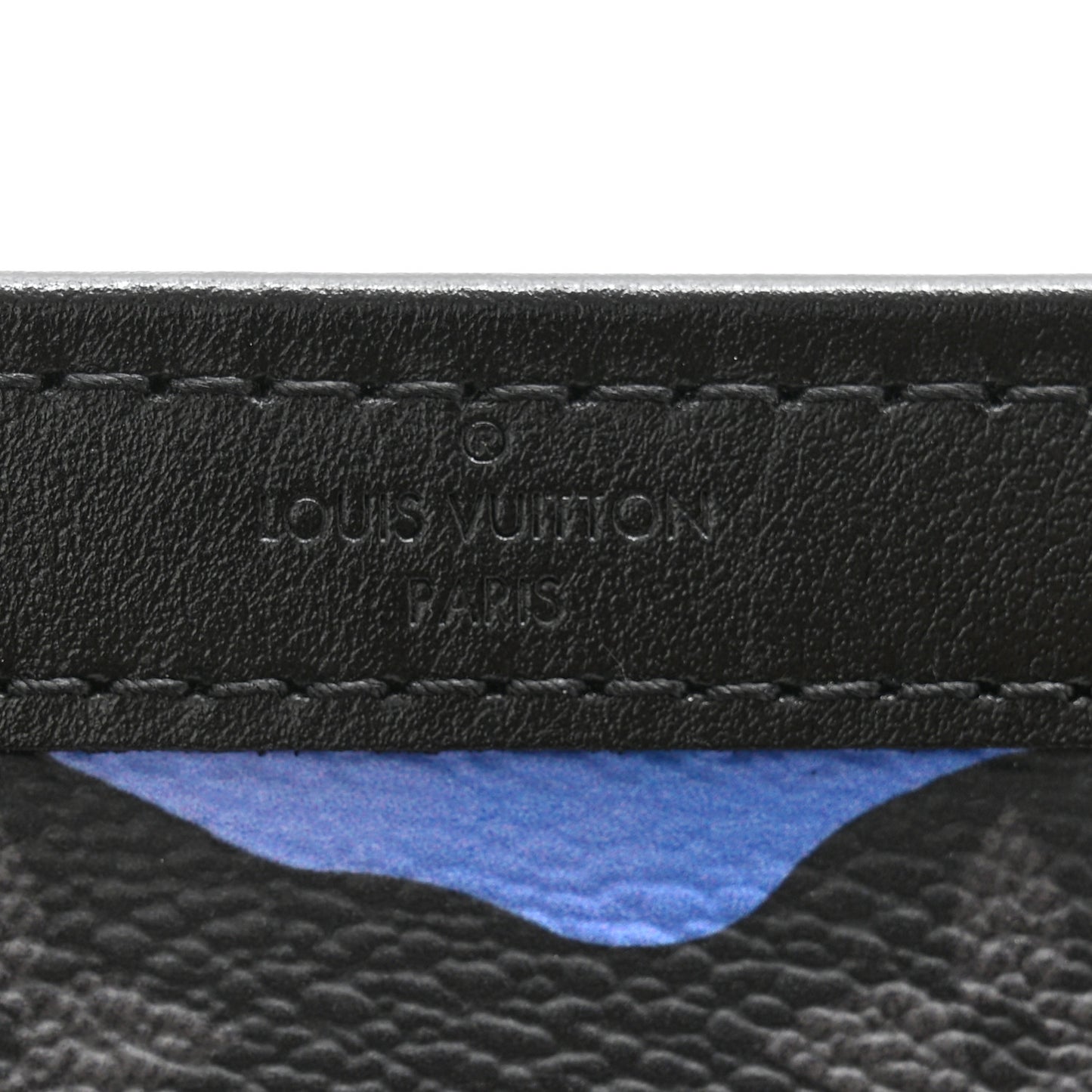 Monogram Eclipse Sunrise Room With A View Gaston Wearable Wallet Blue Purple