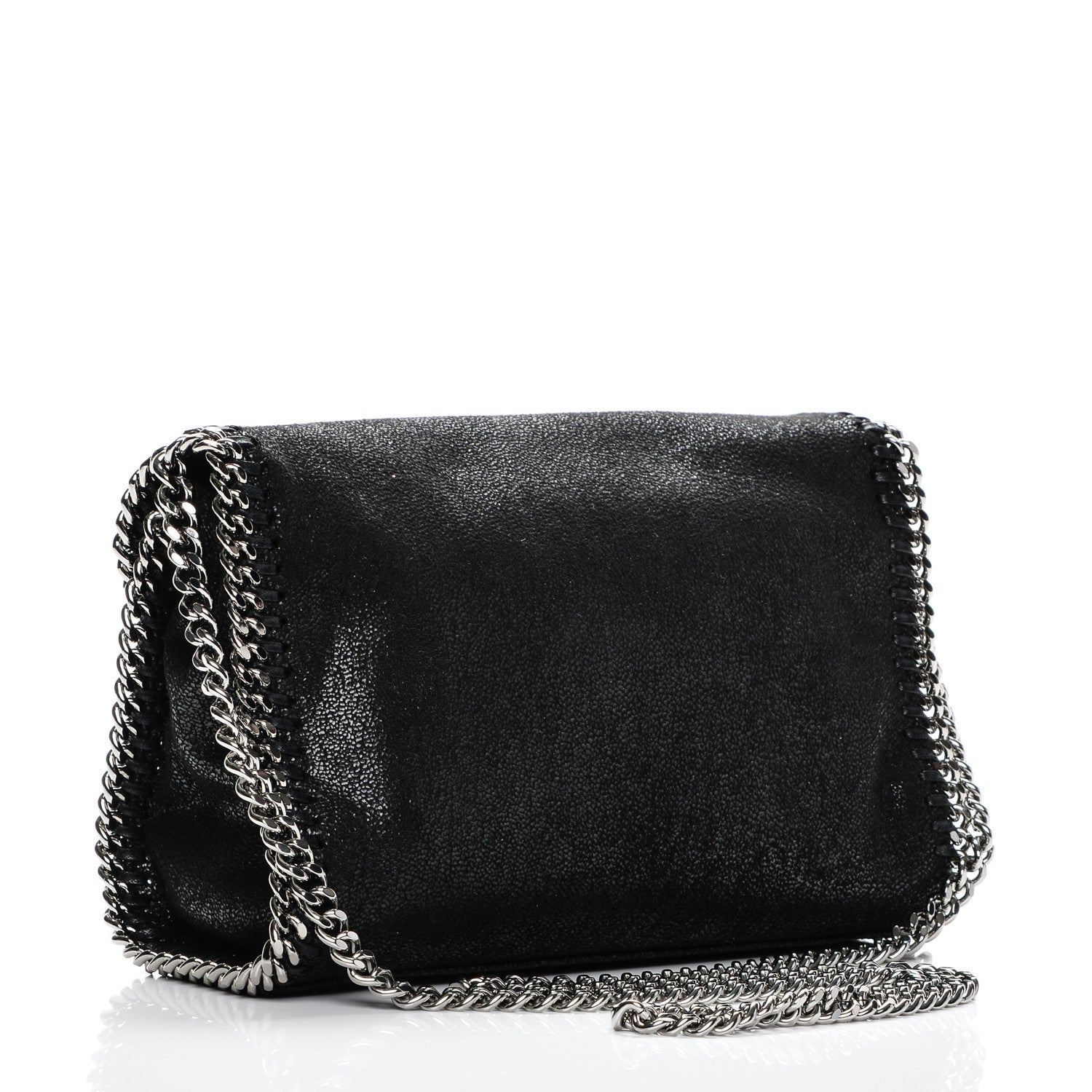Stella McCartney Shaggy Deer Falabella Mini Crossbody Bag Black 3 of 6