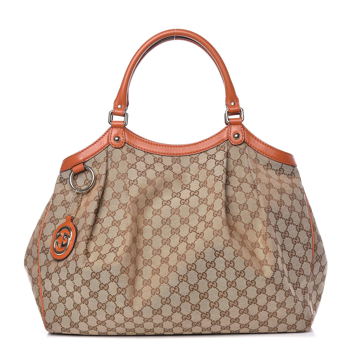 Monogram Large Sukey Tote Orange