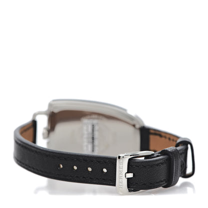 Hermes Stainless Steel Barenia 26mm Galop Quartz Watch Noir 4 of 8