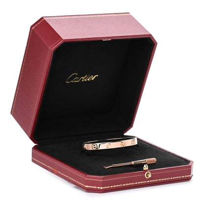 Cartier 18K Pink Gold LOVE Bracelet 16 5 of 5