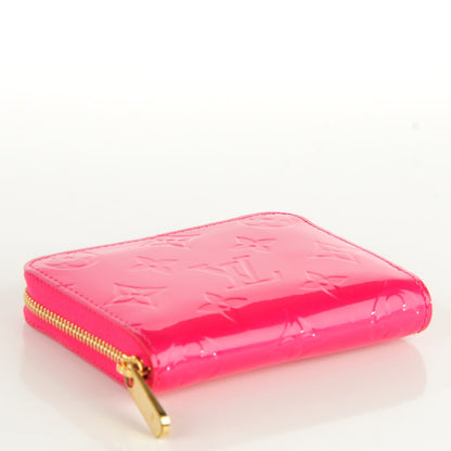 Louis Vuitton Vernis Zippy Coin Purse Rose Pop 4 of 7
