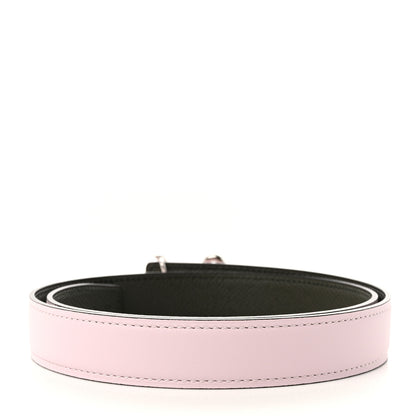 Hermes Swift Epsom 24mm H Cursives Belt 70 28 Mauve Pale Gris Meyer 2 of 6