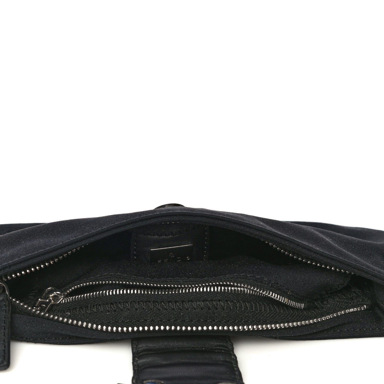 Fendi Nylon Baguette Bag Black 8 of 8
