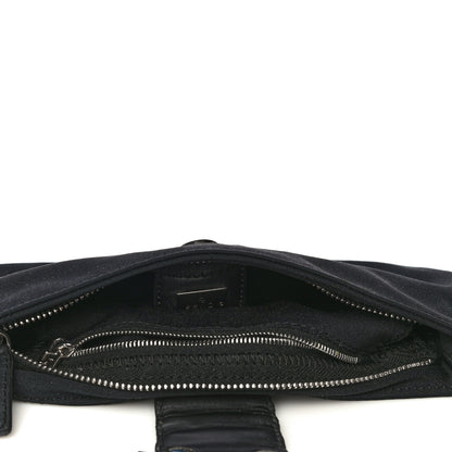 Fendi Nylon Baguette Bag Black 8 of 8