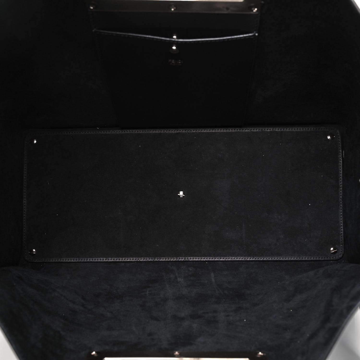 Fendi Vitello King Medium Fendi Way Tote Black 8 of 10