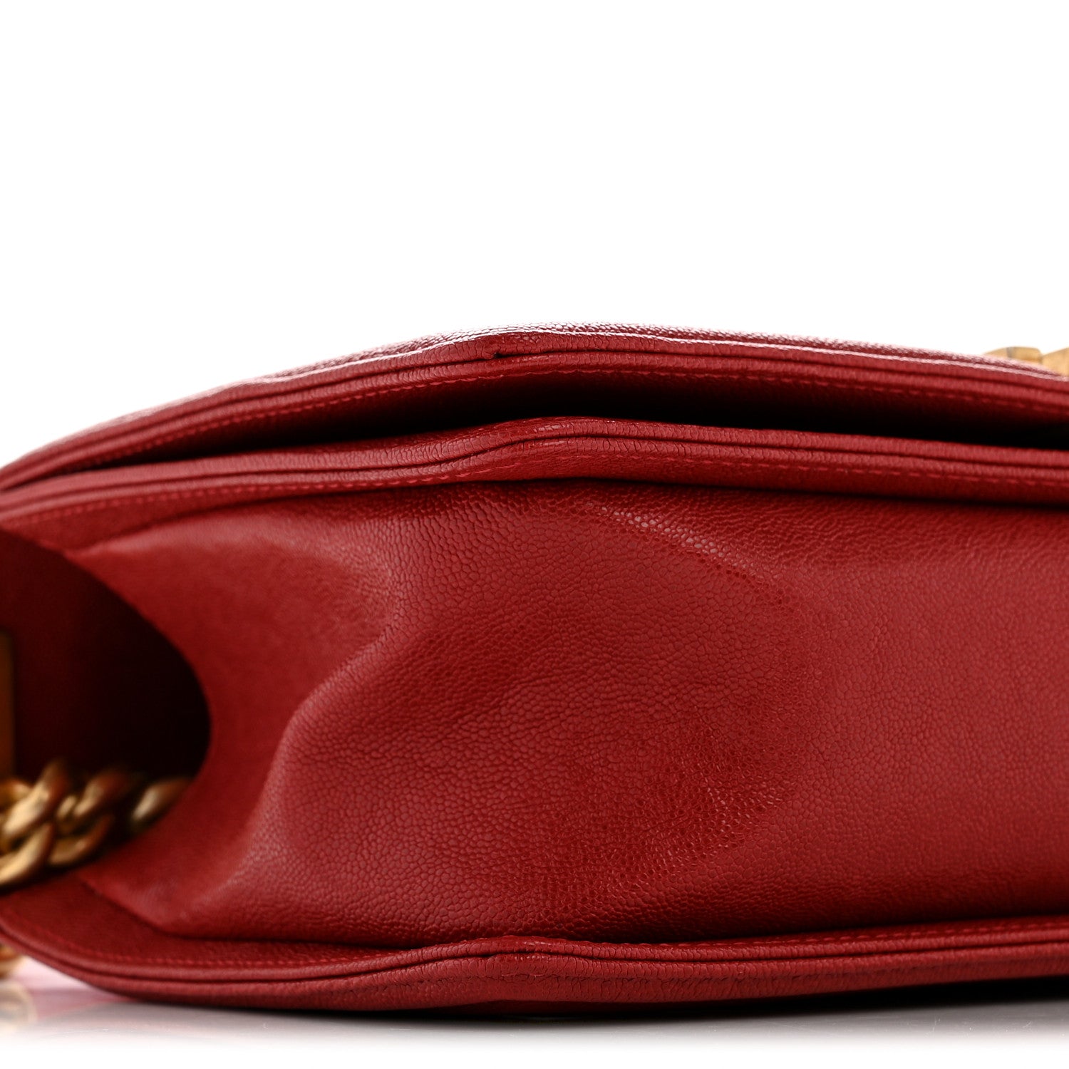 Chanel Lambskin Quilted Medium Boy Flap Red 9 of 11
