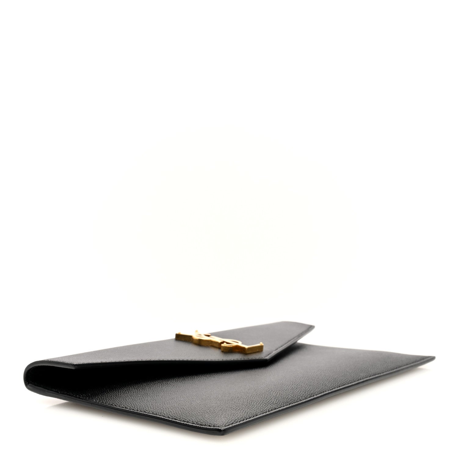 Saint Laurent Grain De Poudre Uptown Pouch Black 4 of 8