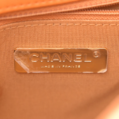 Chanel Lambskin Quilted Medium Chanel 19 Flap Light Brown 6 of 10