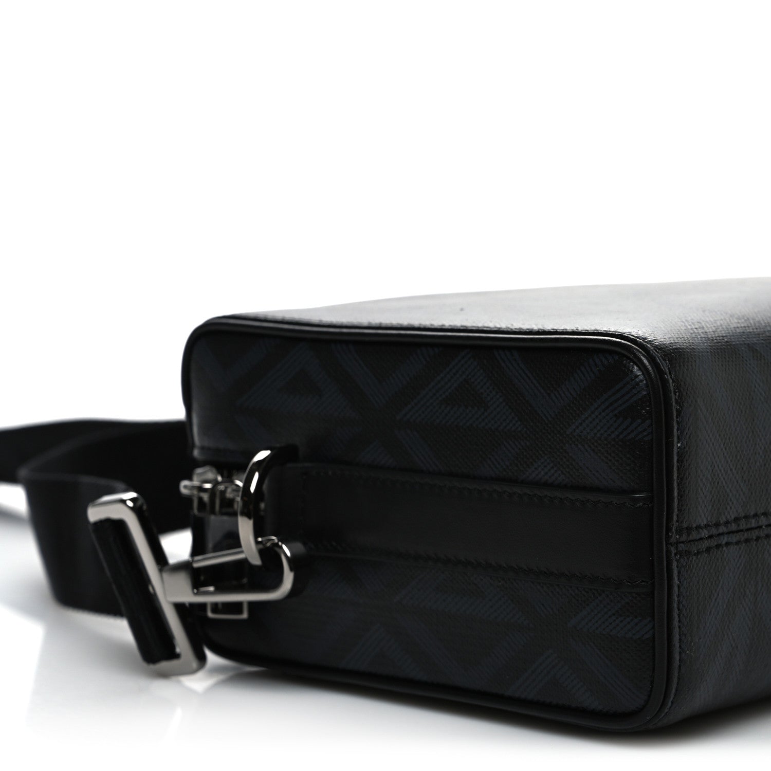 Christian Dior Canvas CD Diamond Lingot 22 Bag Black 9 of 10