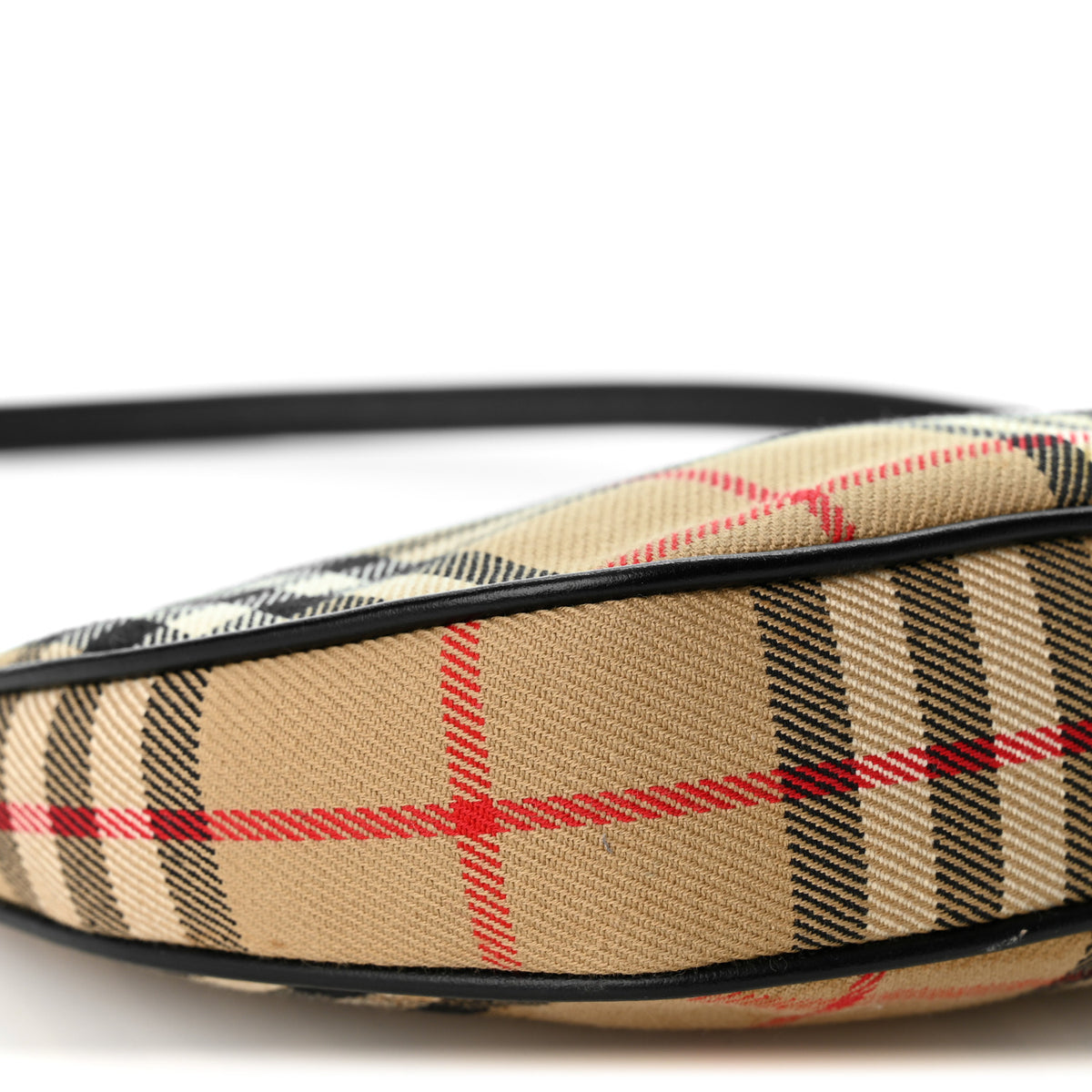 Vintage Check Calfskin Olympia Slim Pouch Archive Beige
