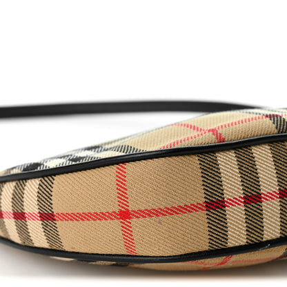 Burberry Vintage Check Calfskin Olympia Slim Pouch Archive Beige 8 of 9