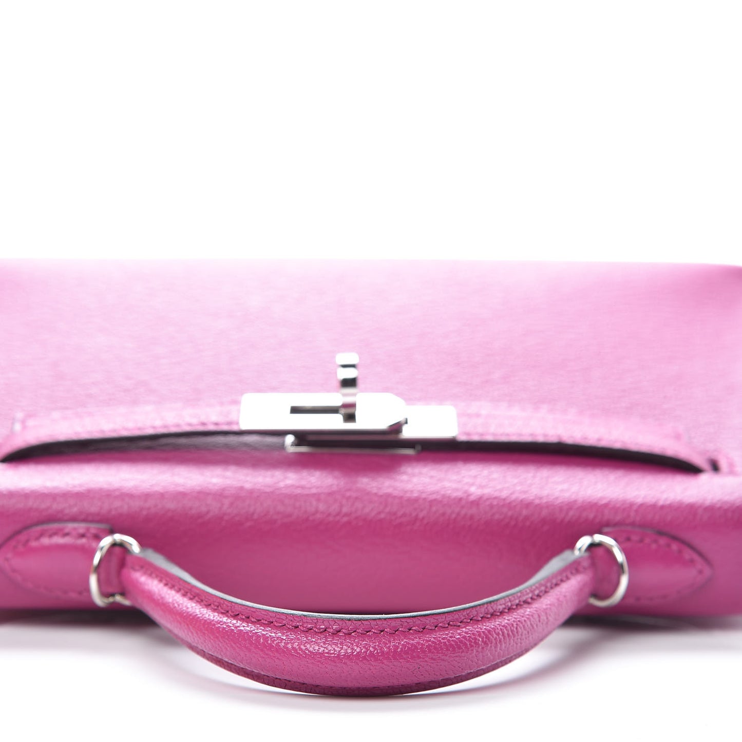Chevre Mysore Mini Kelly Sellier 20 Rose Pourpre