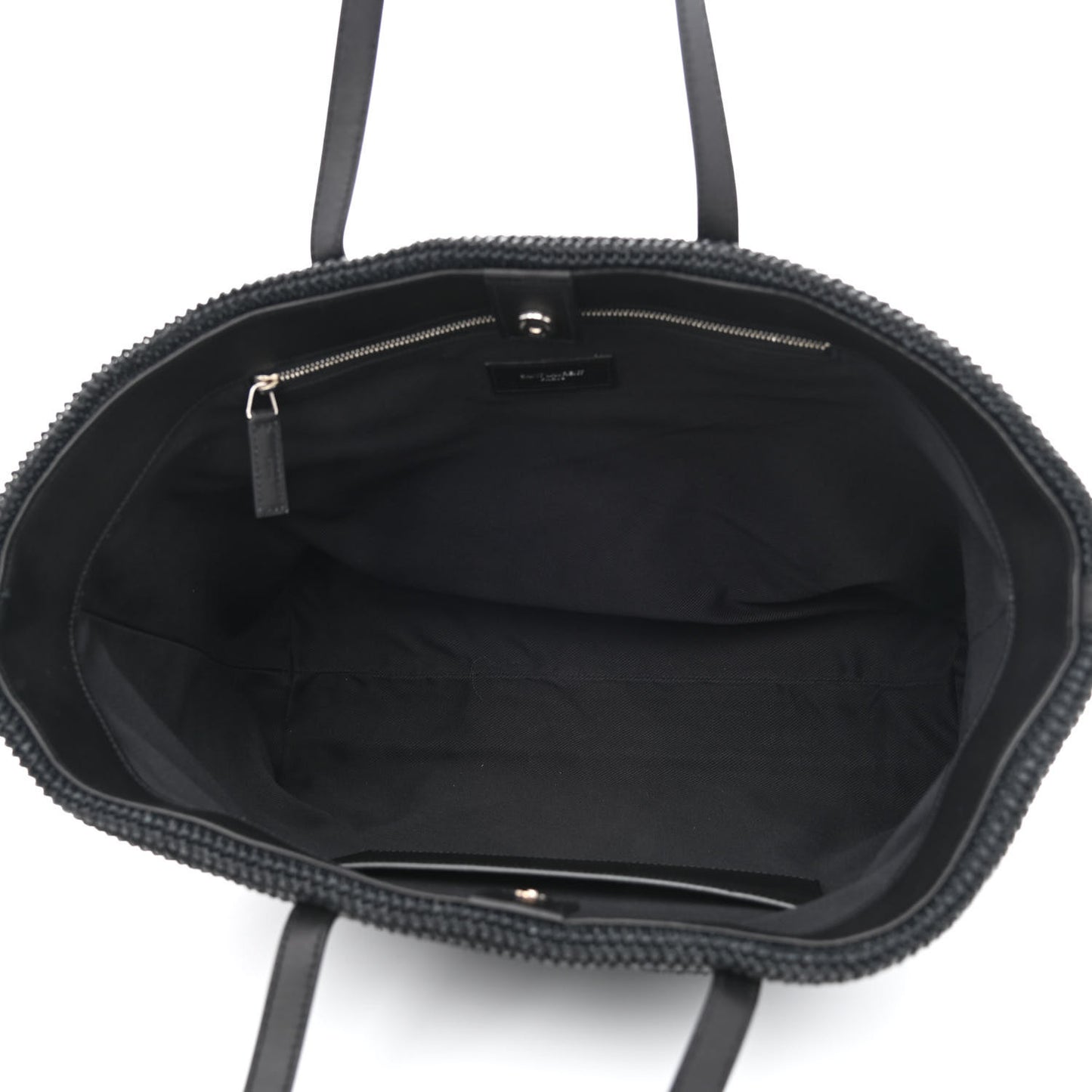 Raffia Tote Black