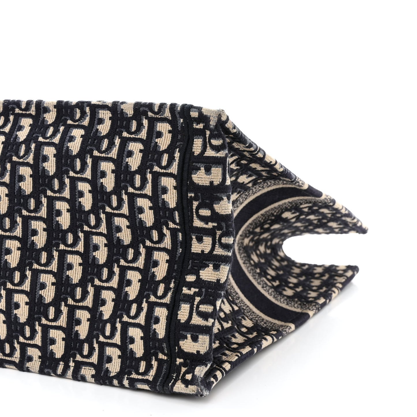 Oblique Large Book Tote Blue Multicolor