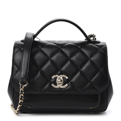 Chanel Caviar Quilted Small Business Affinity Flap Black 1 of 10