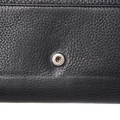 Gucci Pebbled Calfskin Large Soho Continental Wallet Black 9 of 15