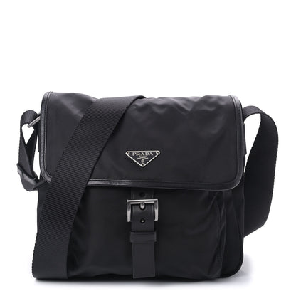 Prada Nylon Vela Sport Messenger Bag Black 1 of 8