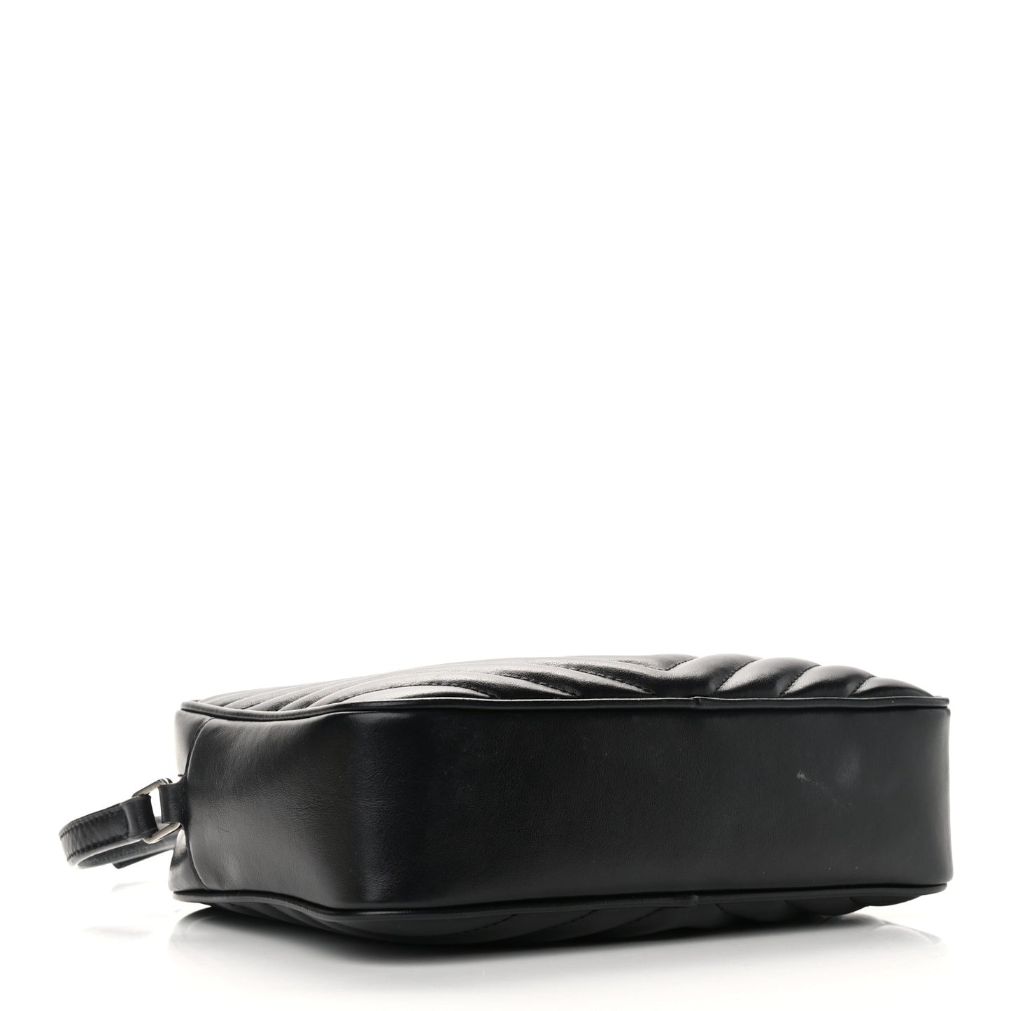 Calfskin Matelasse Monogram Lou Camera Bag Black
