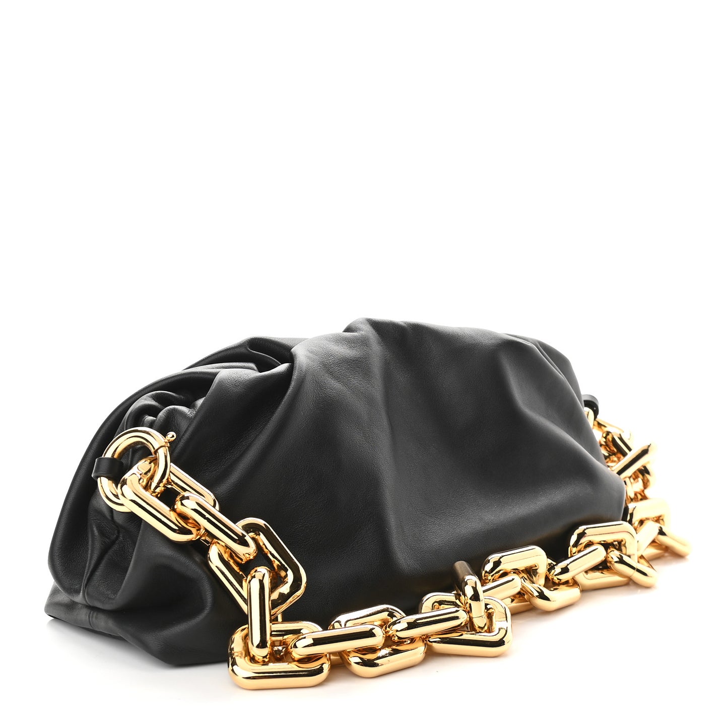 Calfskin The Pouch Chain Black