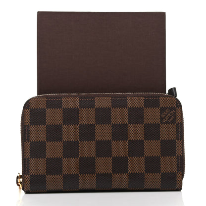 Louis Vuitton Damier Ebene Zippy Compact Wallet 8 of 8