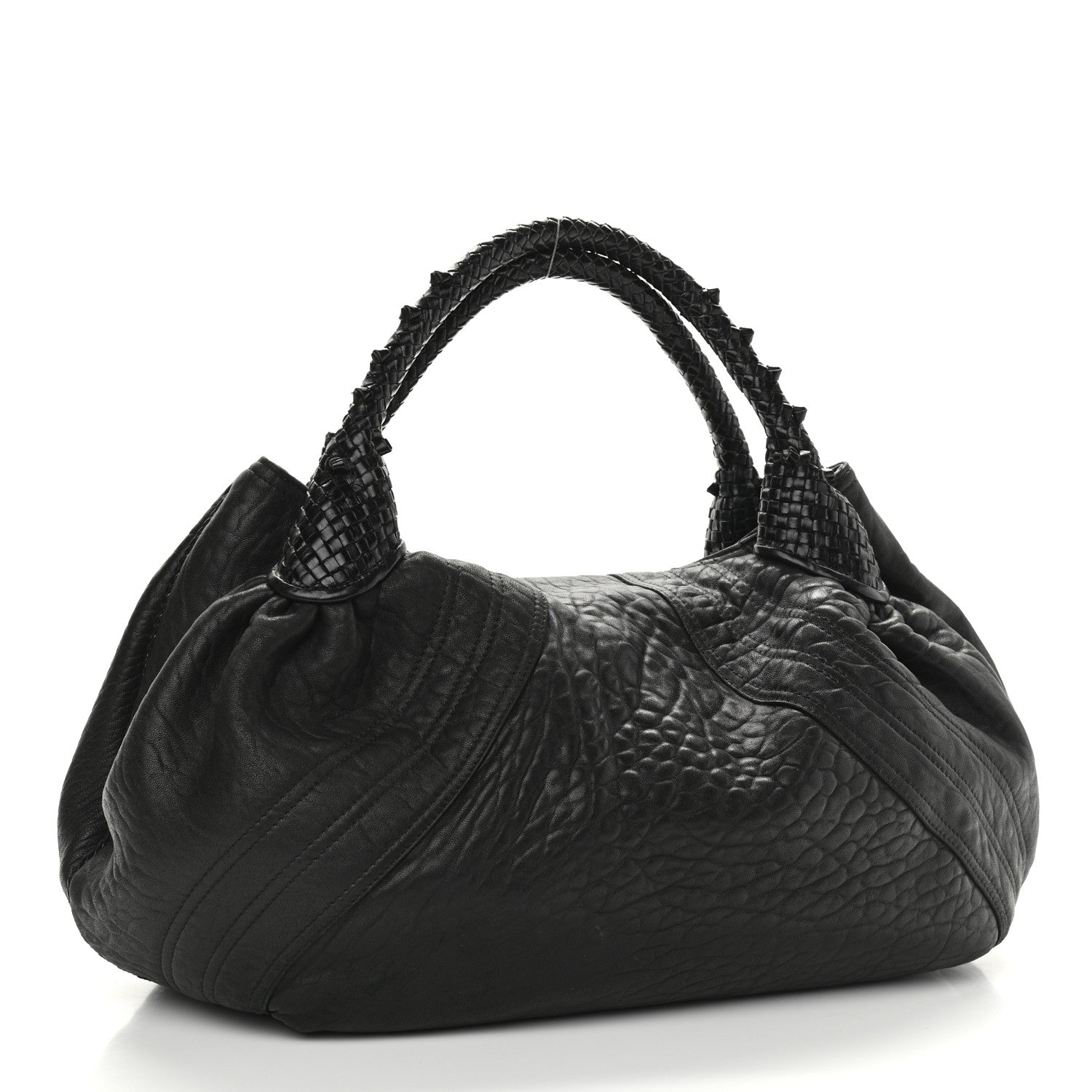 Fendi Nappa Nuvolata Spy Black 3 of 10