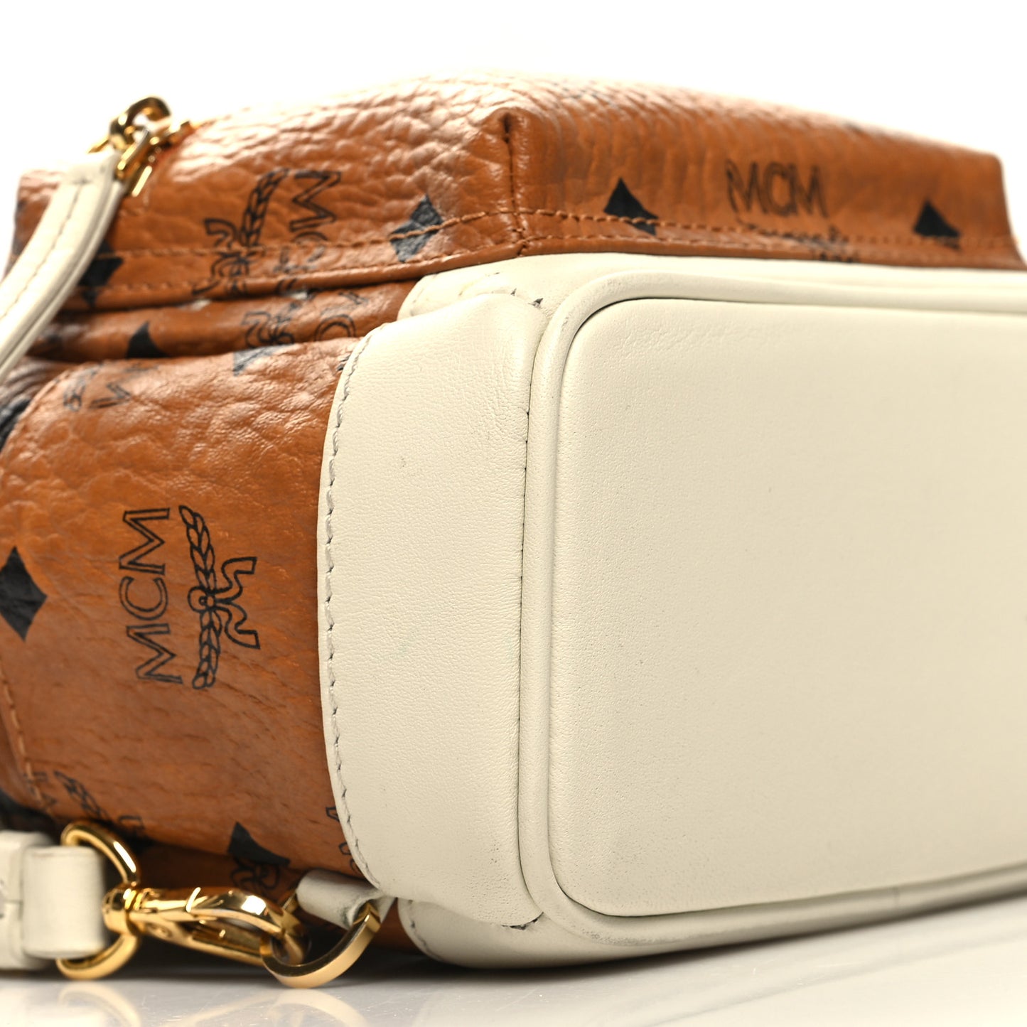 Visetos X-Mini Stark Backpack Cognac White