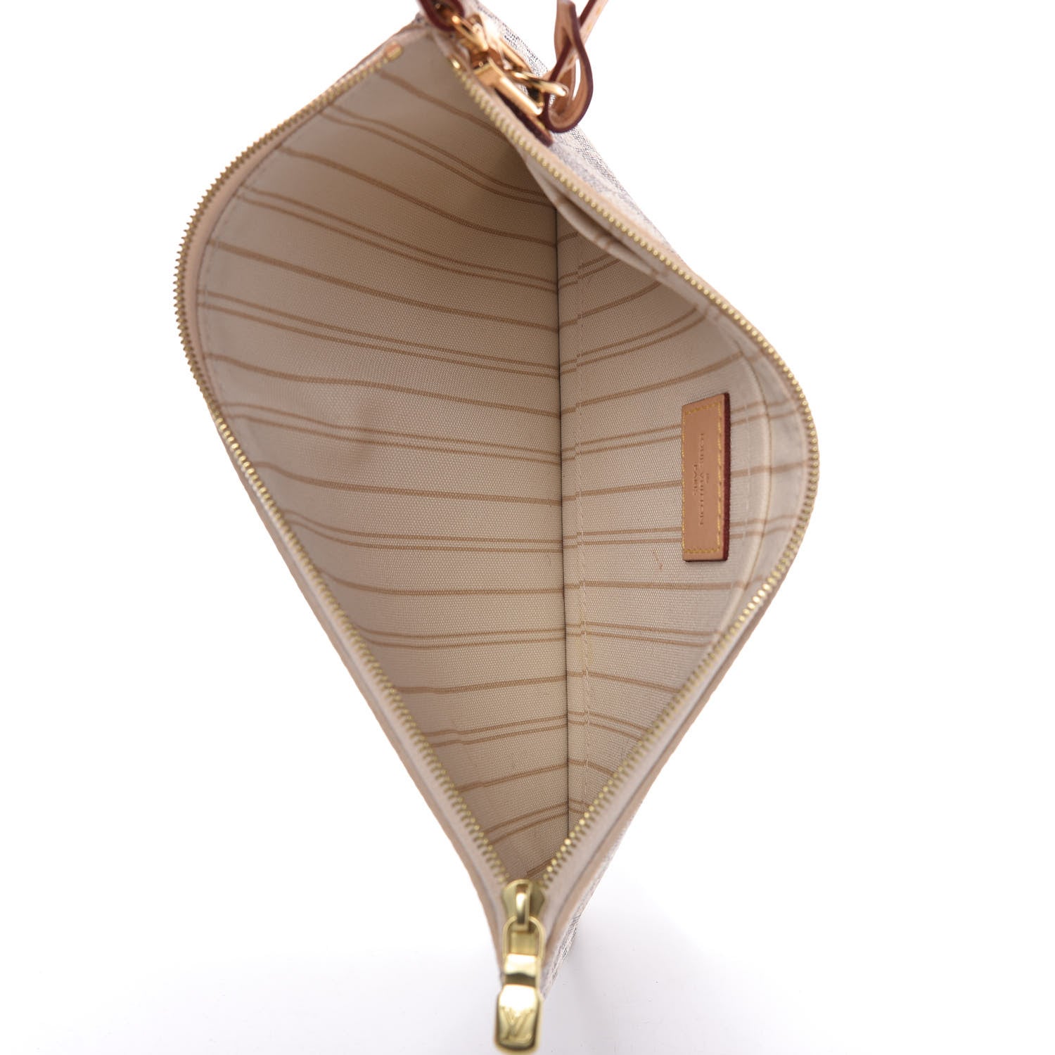 Louis Vuitton Damier Azur Neverfull MM GM Pochette 5 of 9