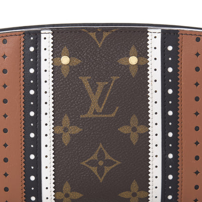 Louis Vuitton Monogram Brogue Steamer Zippy Wallet Brown 9 of 10