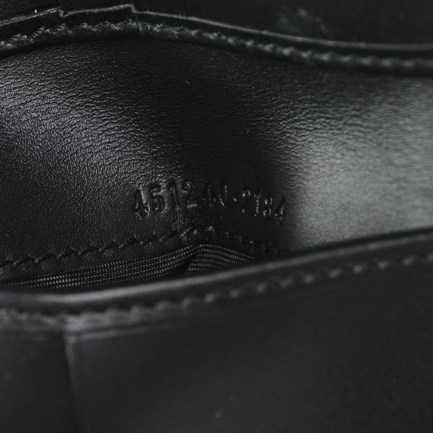 GG Supreme Monogram Bi-Fold Wallet Black
