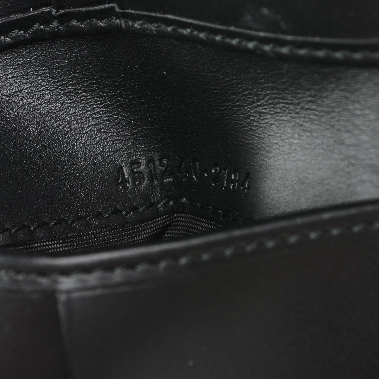 Gucci GG Supreme Monogram Bi-Fold Wallet Black 7 of 7