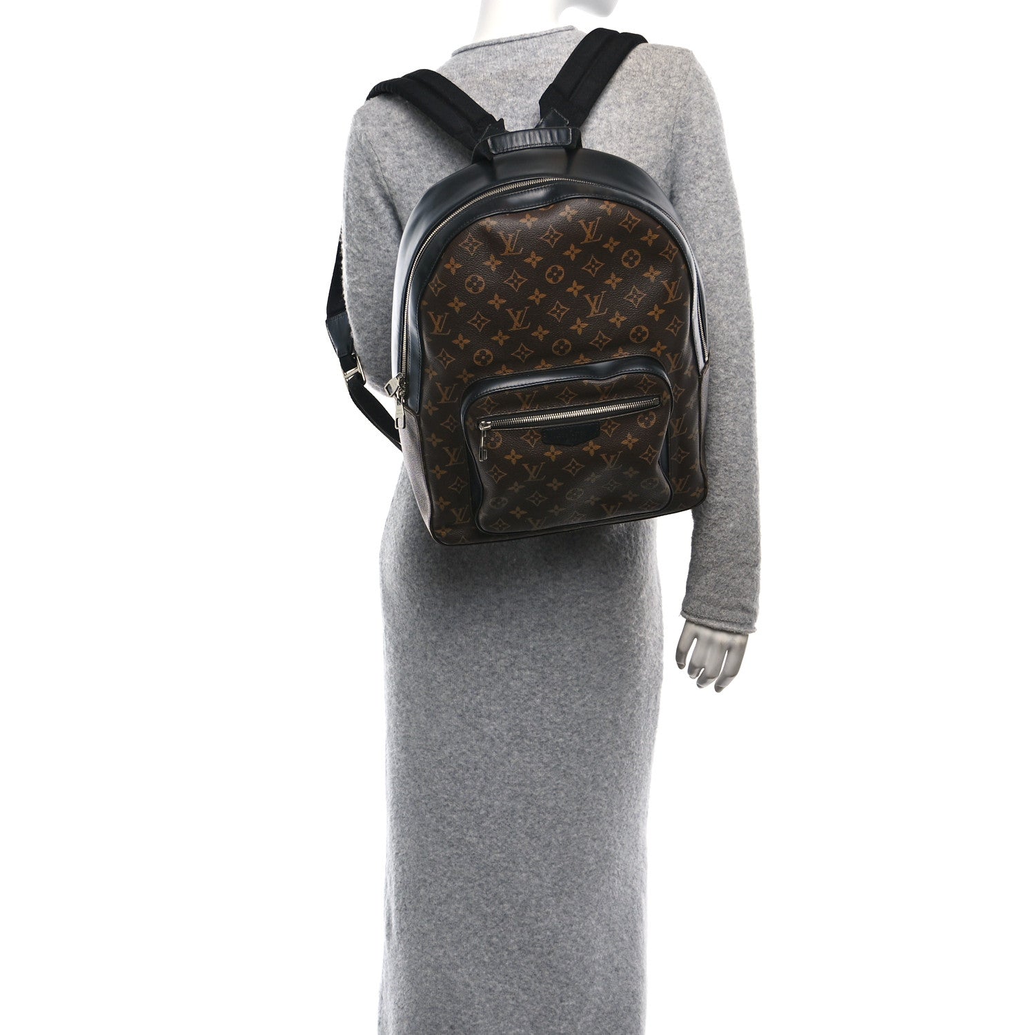 Louis Vuitton Monogram Macassar Josh NM Backpack 2 of 11