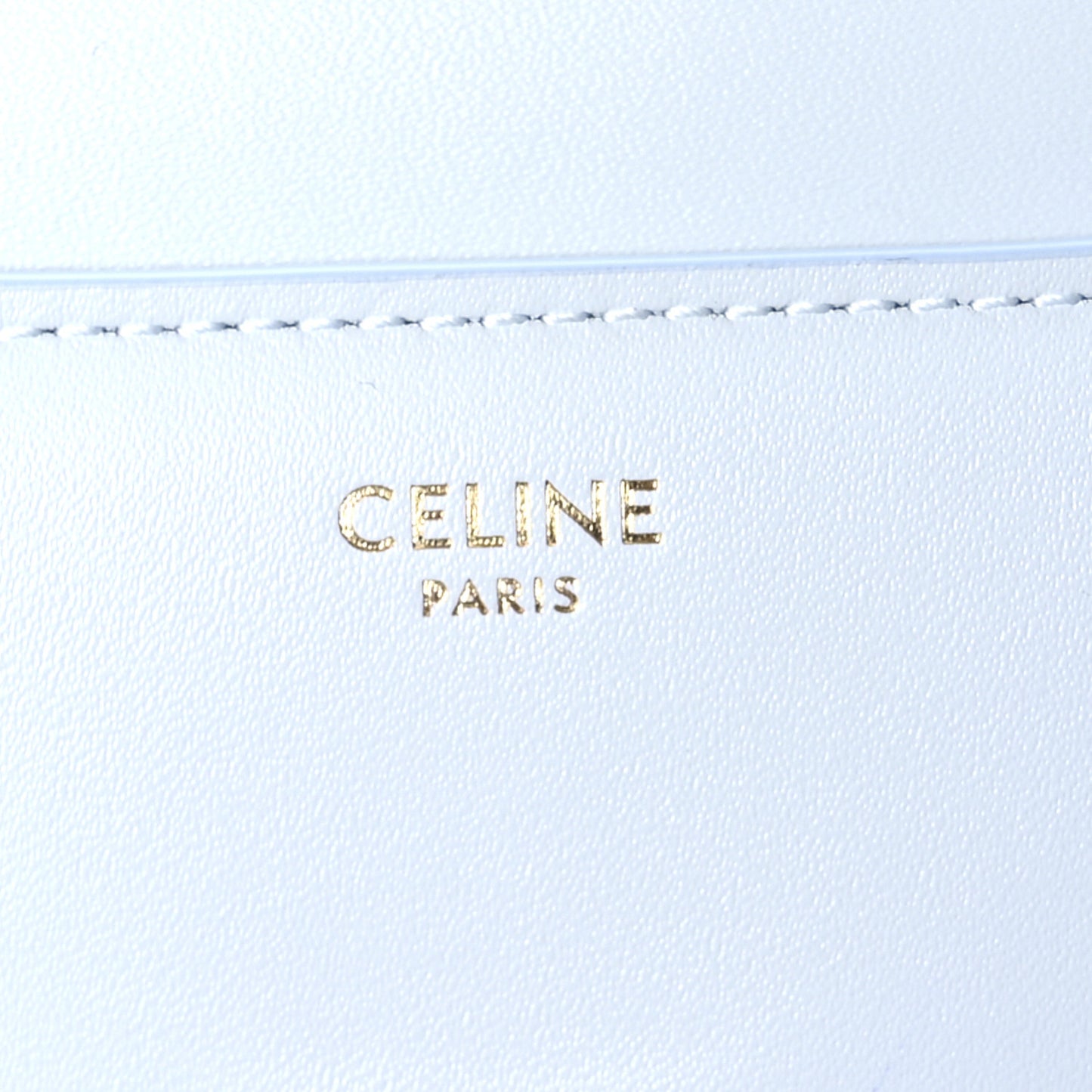 Satinated Calfskin Mini 16 Top Handle Bag Pale Blue