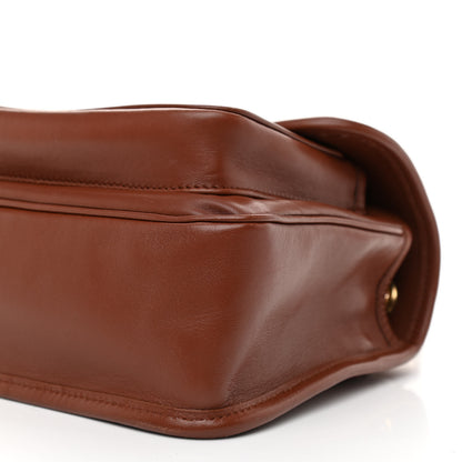 Miu Miu Lambskin Matelasse Shoulder Bag Tabacco 7 of 7
