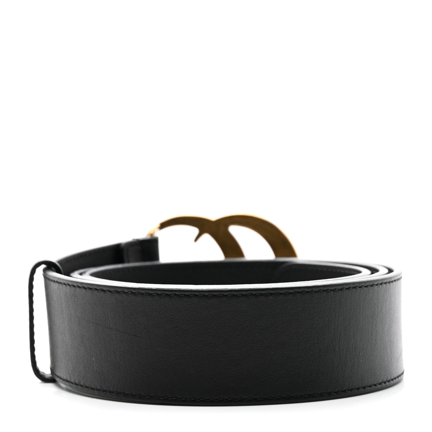 Gucci Calfskin Double G 40mm Belt 95 38 Black 2 of 5