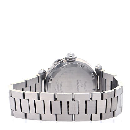 Cartier Stainless Steel 35mm Pasha C Big Date Automatic Watch Black 3 of 4