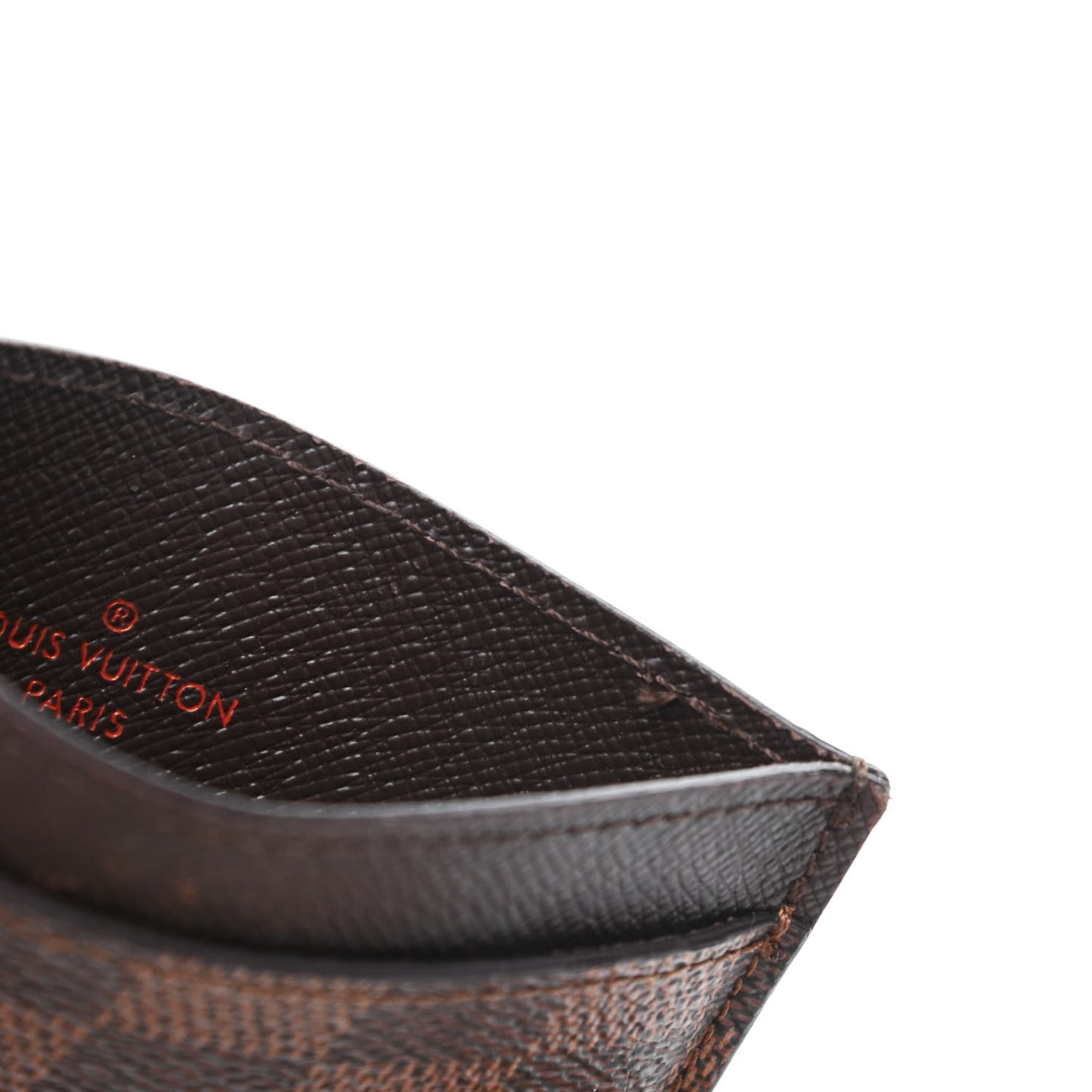 Damier Ebene Card Holder