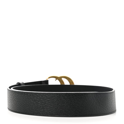Gucci Textured Calfskin Double G 40mm Belt 90 36 Black 2 of 5