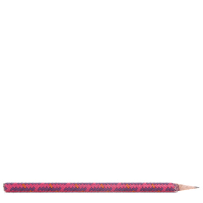 Hermes Madras Goatskin Arlequin Pencil Violet Shocking Pink Orange 1 of 5