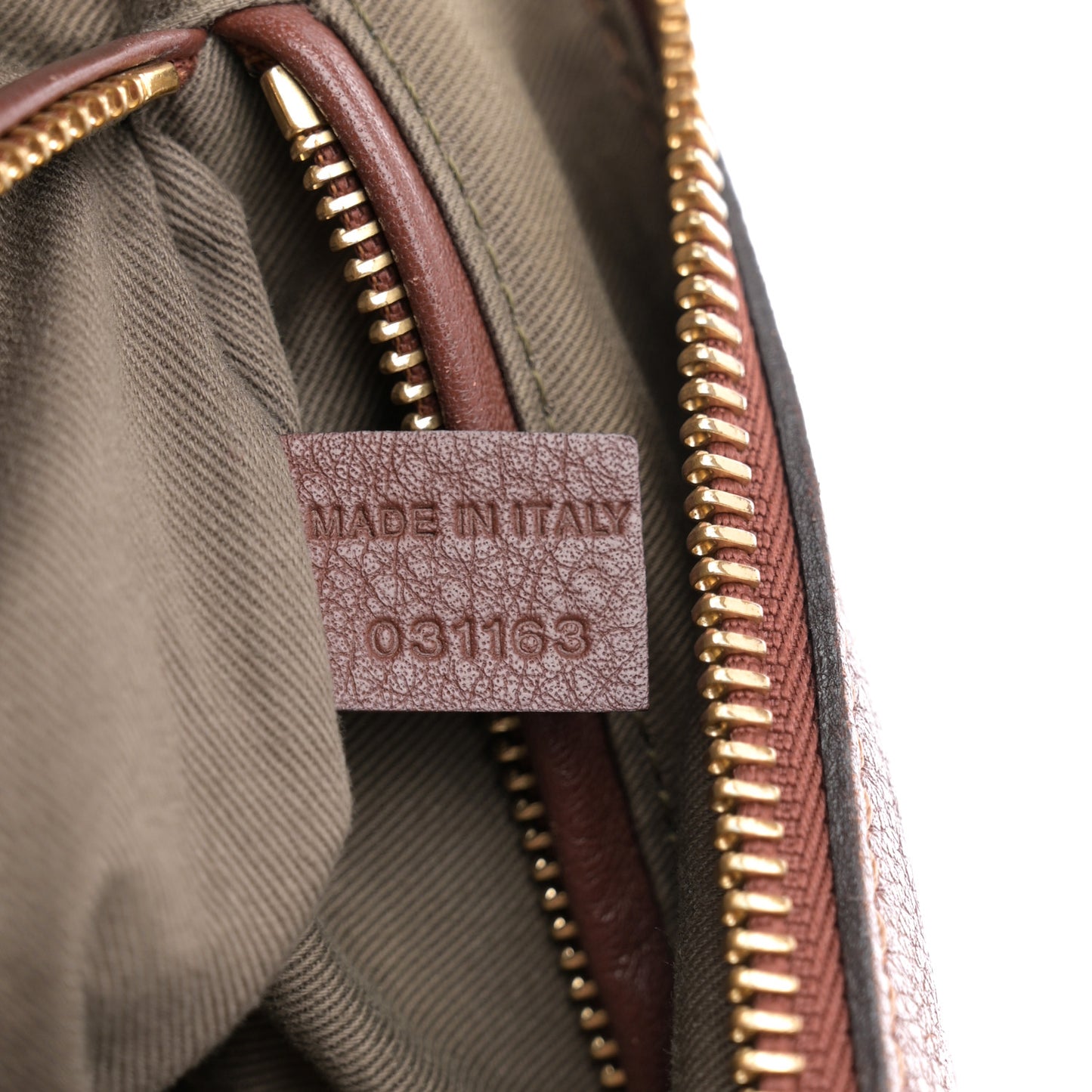 Calfskin Large Marcie Satchel Ebony