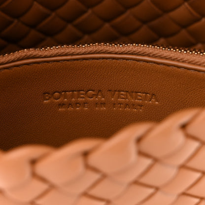 Bottega Veneta Nappa Intrecciato Cobble Shoulder Bag Caramel 6 of 10