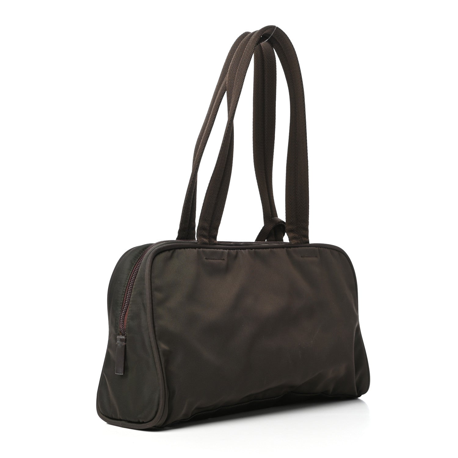 Prada Tessuto Nylon Sport Semitracolla Shoulder Bag Moro 3 of 9