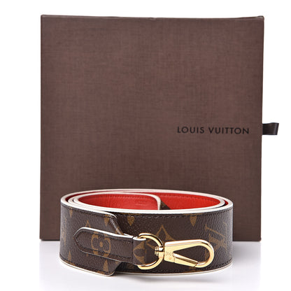 Louis Vuitton Monogram Bandouliere Shoulder Strap Red 5 of 5