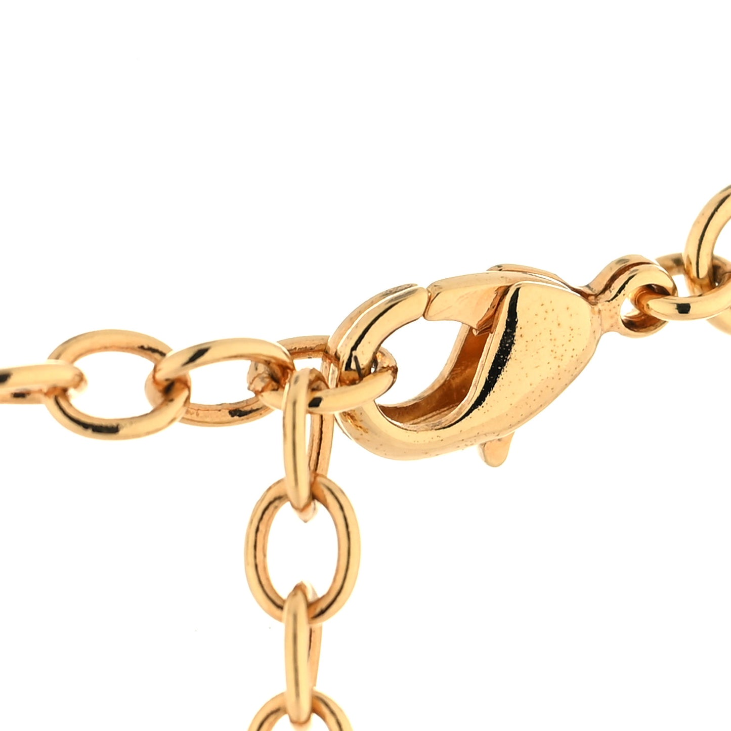 Metal Blooming Strass Necklace Gold