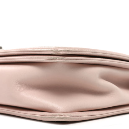 Chanel Lambskin Quilted Large Boy Flap Light Pink 10 of 10