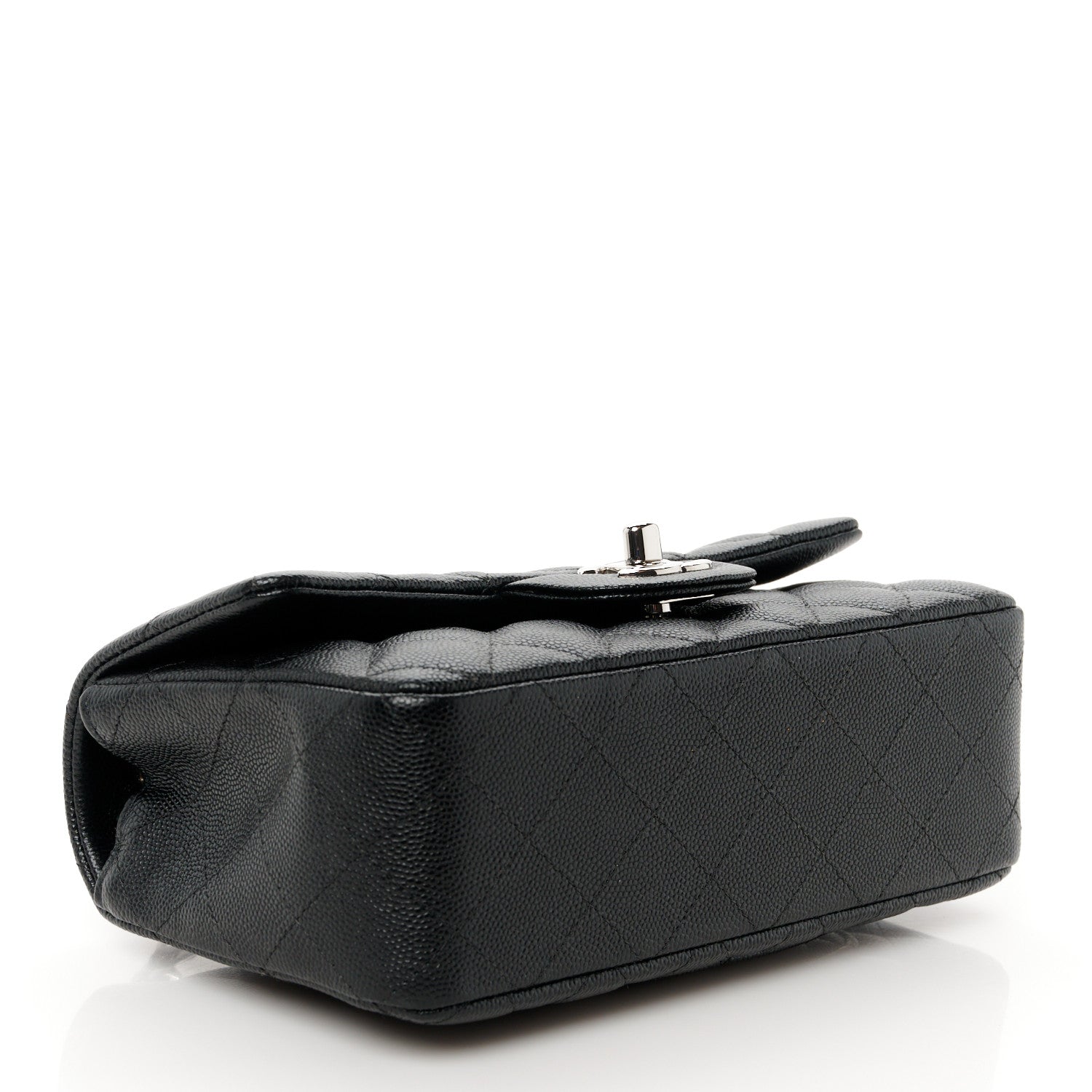 Chanel Caviar Quilted Mini Rectangular Flap Black 4 of 11