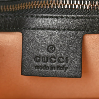 Gucci Calfskin Matelasse Studded Small Pearly GG Marmont Shoulder Bag Black 6 of 10