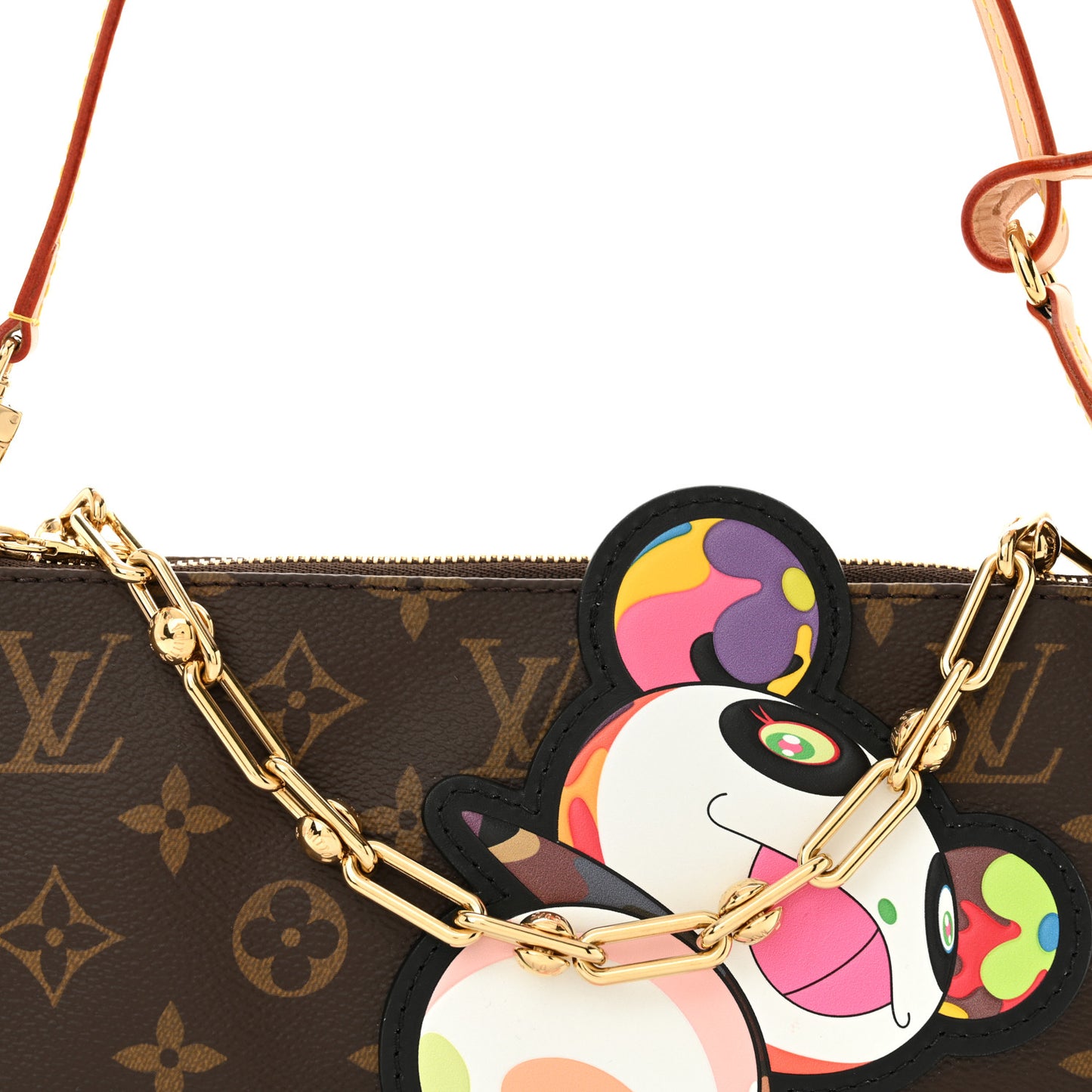 LV X TM Monogram Superflat Panda Pochette Accessories