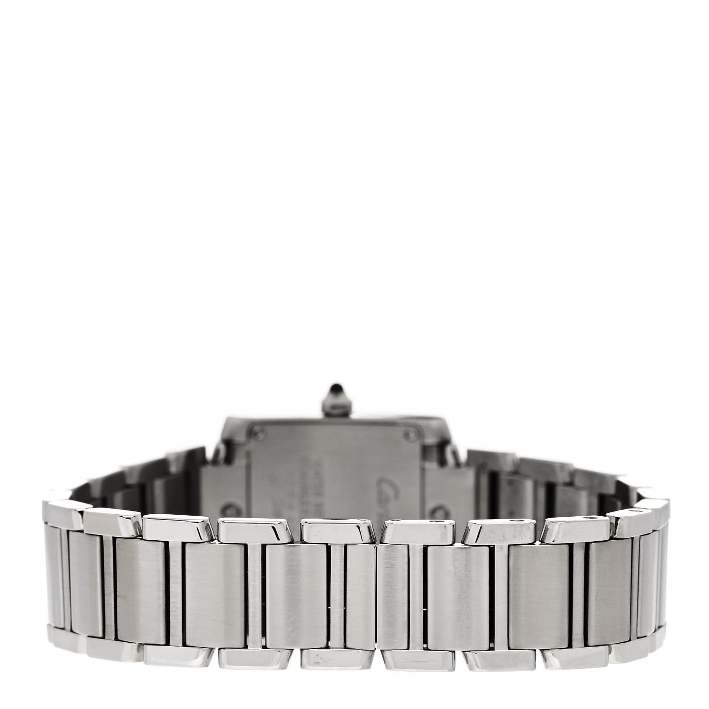 Stainless Steel 20mm Tank Francaise Quartz Watch